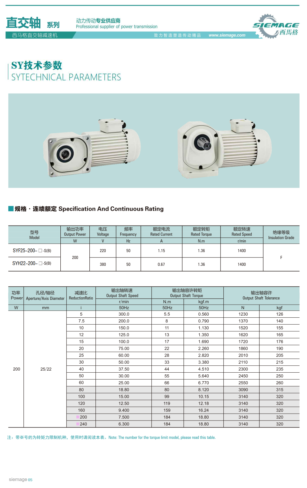 西馬格直交軸減速機(jī)
